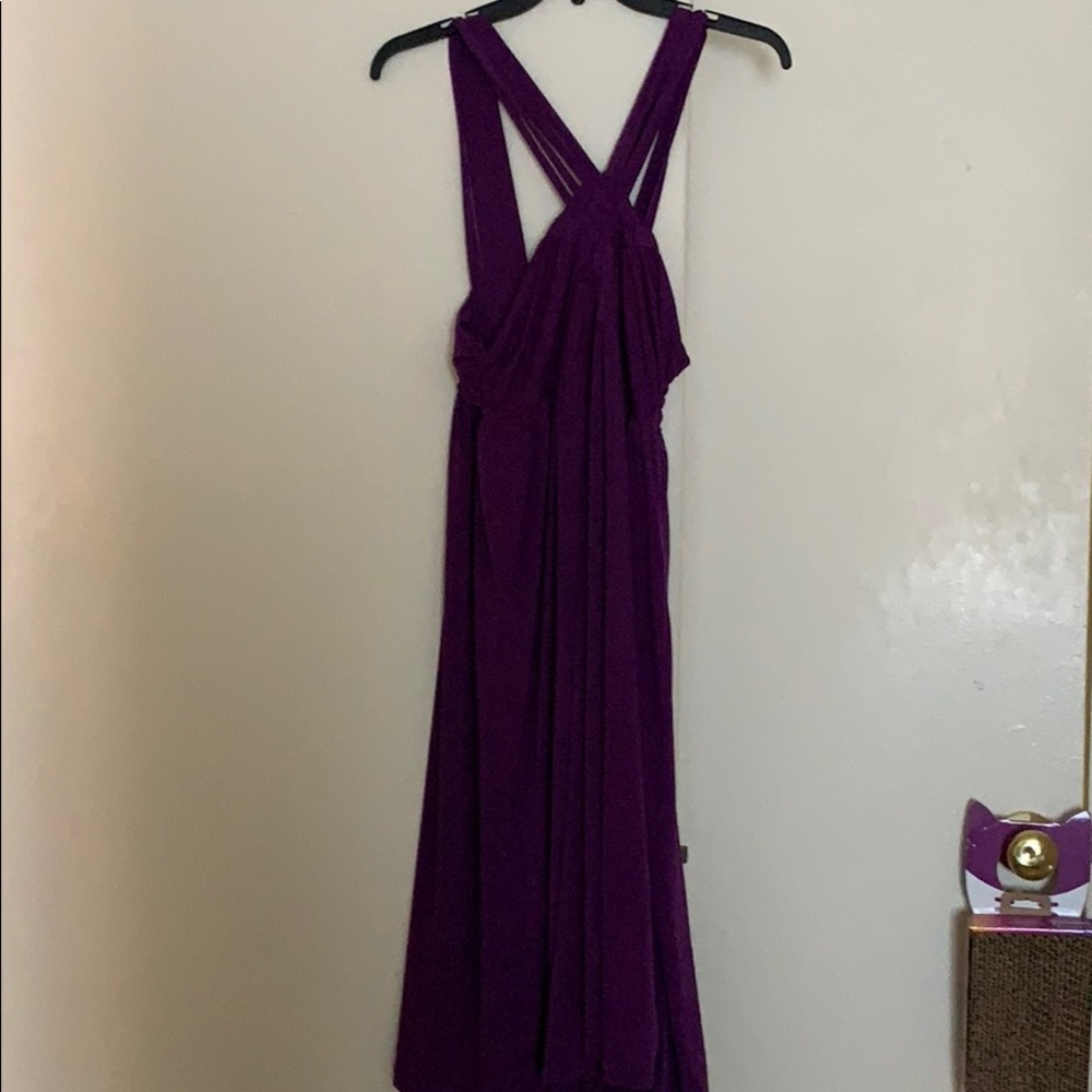 Purple sundress!